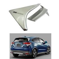 ราคา สปอยเลอร์ HR-V 2015 2016 2017 สปอยเลอร์หลังรถยนต์ ทรง MUGEN งานพลาสติก PP สีบอร์นเงินเมทัลลิค (5851975665)