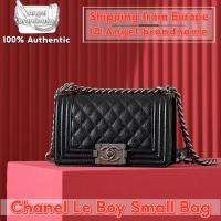 ราคา Shopee ถูกที่สุดถุงของแท้Chanel Le Boy Small Bag 20.5cm Silver กระเป๋าสะพายคลาสสิก ขายร้อนทั่วโลก (27277764926)