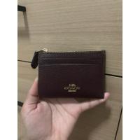 ราคา Coach Mini Skinny ID Case สีแดง มือสอง (42756308160)