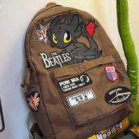 ราคา เผ็ดผู้หญิงสไตล์ย้อนยุคก็อตซิลล่ามอนสเตอร์น้อยกระเป๋าเป้สะพายหลังความรู้สึกการปล้นกระเป๋าเป้สะพายหลังฮิปฮอปอินเทรนด์ที่เดินทางมาพักผ (24641128940)