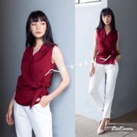 ราคา เสื้อทำงาน Amity เสื้อแขนกุดปกสูท (1931691601)
