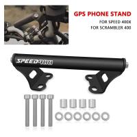ราคา สําหรับ speed400 ความเร็ว 400x 2024 Scrambler 400 2024 รถจักรยานยนต์ GPS นําทางผู้ถือโทรศัพท์โทรศัพท์มือถือ Bracket Extension ผู้ถือ (49500769125)