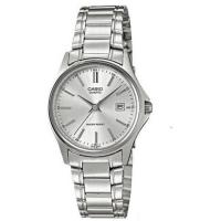 ราคา Casio นาฬิกาข้อมือหญิงสายสแตนเลส รุ่น LTP-1183A-7ADF (เทา) (285854959)