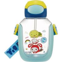 ราคา Skater Maizen Sisters Straw Water Bottle, Made in Japan แบบหลอดเด้ง ขนาด 530ml. (27852174448)