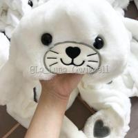 ราคา พร้อมส่ง!! หมวกแมวน้ำหูกระดิก มีสีขาว และ เทา (1838000195)