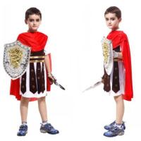 ราคา ฮาโลวีนเด็กนักรบโรมันนักรบน้อย coaplay ชุดเด็ก b-0059 (41562422422)