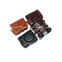 ราคา กระเป๋ากล้องหนัง Pu สําหรับ Canon S120 S110 S100 พร้อมสายคล้องไหล่ (17395288253)