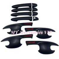 ราคา Mazda2 มาสด้า2 ปี2009-2014 เบ้ากันรอย ครอบมือจับ สีดำโลโก้แดง #mazda (27191886390)