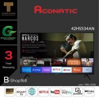 ราคา Aconatic Smart TV Full HD สมาร์ททีวี ขนาด 42 นิ้ว Netflix TV รุ่น 42HS534AN Netflix YouTube Digital TV รับประกันศูนย์ 3 (17878683220)