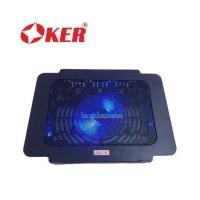 ราคา OKER พัดลมรองโน๊ตบุ๊ค Notebook Cooler pad เบา มีไฟ OKER HVC-317 (6211379729)