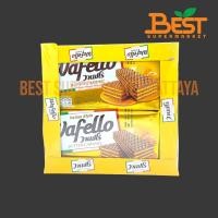 ราคา วาเฟโร เวเฟอร์สอดไส้ครีมกลิ่นบัตเตอร์คาราเมล 27.5กรัม x 12ซอง.Wafello Butter Creme 27.5g. x 12packets. (41269707745)
