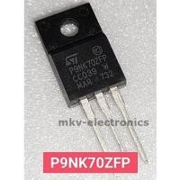 ราคา (แท้) P9NK70ZFP ใช้แทน P7NK80ZFP ได้ MOSFET , N-Ch 700V 7.5A TO-220FP (รหัสสินค้า M01514) (8107363571)