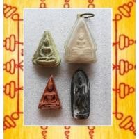 ราคา พระนางพญาพิมพ์2หน้า หลวงพ่อโสธรพิมพ์2หน้าอุดกริ่ง พระนางพญา พระลีลาหย่องหลวงพ่อกวย#พระเครื่อง#พระผงพุทธคุณ (23566004473)