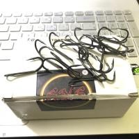 ราคา ตัวเบ็ด ตาเบ็ด ดำ SNS 2 ทาง สำหรับทำเหยื่อปลอม กบกระโดด (4076128453)