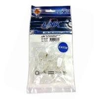 ราคา หัวแลน 8 Pin Jack Lan RJ45 Link Cat5E (US-1001) / หัวแลน RJ45 CAT6 LINK (US-1002) (แพ็ค 10 ตัว) Original (41310260917)