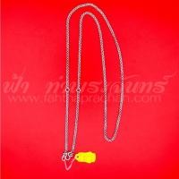 ราคา สร้อยพุก สร้อยสแตนเลส #304 ลายห่วงคู่ สร้อยพระอย่างดีจาก "พุกเลี่ยมพระ" เบอร์ 23 (29221770336)