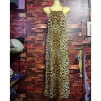 ราคา เดรสยาวลายเสือ (2109623728)