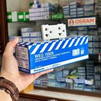 ราคา [พร้อมส่งทันที] ปลั๊กคู่ มีกราวน์ Panasonic WEG15929 (15897936227)