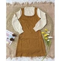 ราคา เดรสไหมพรมเกาหลี มินิเดรส ผ้าไหมพรม นุ่มสบาย (26374777671)