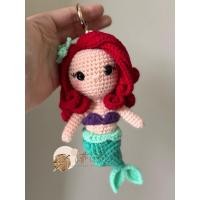 ราคา GANTUNGAN ตุ๊กตาถักเจ้าหญิงดิสนีย์ / นางเงือกตัวน้อย / เจ้าหญิงแอเรียล / ตุ๊กตาถักนางเงือก / Bagcharm / โซ่กระเป๋ากุญแจถัก (40072924075)