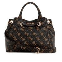 ราคา Guess กระเป๋าถือผู้หญิง (ของแท้100%ชอปไทย)สีน้ำตาล mini satchel สวยหรู กระเป๋าผู้หญิง (24341596836)