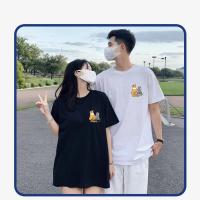 ราคา เสื้อยืดผู้หญิงผู้ชาย คู่รัก น่ารัก ลูกแมวและลูกสุนัข สไตล์ลำลอง เสื้อ cotton 100% ฤดูร้อน ใหม่ สวมใส่สบาย พร้อมส่ง (28155888232)