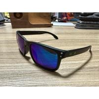 ราคา ของแท้ แว่น oakley holbrook polarized julian wilson green Sunglassel Blue Green Black มือสอง ( เลนส์เป็นลาย 30% ) (41817936357)