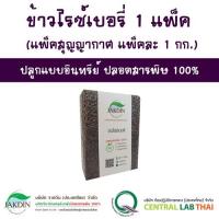 ราคา ข้าวไรซ์เบอรี่ ข้าวใหม่ในปี เกษตกรขายเอง ปลูกแบบอินทรีย์ปลอดสารพิษ 100% แพ็คสุญญากาศ ขนาด 1 กก. (1811396756)