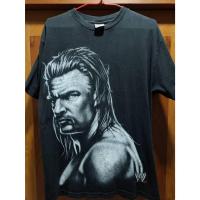 ราคา bussinvintagev2 HHH เสื้อวินเทจ WWE Triple H Big Face 2000's (Rare) เสื้อวินเทจมวยปล้ำ WWE เสื้อ วินเทจ งานป้ายปีลึกแท้ (41924858968)