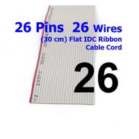 ราคา 26 Pin 26 Wire Flat Cable IDC Ribbon Extension Cable Cord (30cm.) (44153558708)