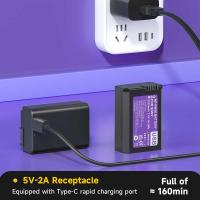 ราคา Δ แบตเตอรี่ Np-Fw50 + LCD USB Charger Case สำหรับ Sony Alpha A6500 A6300 A6000 A (28016309329)