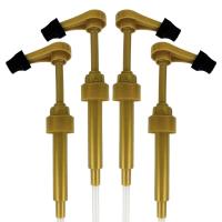 ราคา ปั๊มน้ําเชื่อมสําหรับขวดแก้ว Monin 750 มล. พร้อมฝาปิดทิปรวมสีทอง 4 แพ็ค (44800676235)