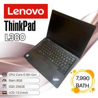 ราคา โน๊ตบุ๊คมือสอง Lenovo ThinkPad L380 l Core i5 8th Gen l Ram8GB l 256GB (SSD)*ออกใบกำกับภาษีได้ค่ะ* (44117301149)