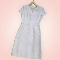 ราคา เดรสแบรนด์ GIVENCHY สวย ผ้าทอสีชมพูอ่อนสวย ซับในทั้งตัว แบบเรียบๆแต่ใส่สวยหรูดูดีมากๆค่ะ -L5- (23863852699)