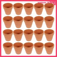 ราคา 20pcs กระถางต้นไม้ดินเผาขนาดเล็กสำหรับปลูกต้นไม้ในร่มและกลางแจ้ง (58150372371)