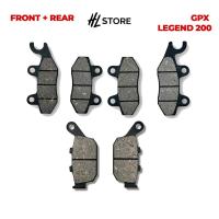 ราคา ผ้าเบรกรถจักรยานยนต์ GPX Legend 200 150 CR5 Demon 150 GN GR X Razer Gentelman กลับ ด้านหน้า ชุด สิทธิ ซ้าย (28616722428)