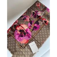 ราคา สินค้าพร้อมส่ง Newผ้าพันคอ & คลุมไหล่ Gucci Blooms Scarf ขนาด 140 x 140 cm. ห่มได้เลยค่ะ (25266927774)
