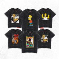 ราคา METALKIDS เสื้อยืด Simpson สําหรับเด็ก Washed Unisex SIMPSON เสื้อยืด 3-22 (25593721440)