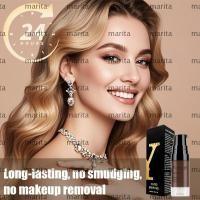 ราคา MARITA Tinted Brow Gel, Waterproof Long Lasting Liquid Eyebrow, แต่งหน้า Highly Tinted Longwear SmudgeProof Liquid Eye Brow Eye Makeup (57650317366)