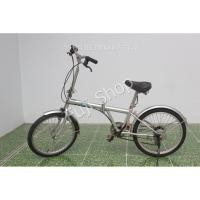 ราคา จักรยานพับได้ญี่ปุ่น - ล้อ 20 นิ้ว - มีเกียร์ - สีเงิน [จักรยานมือสอง] (16842458247)