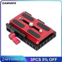 ราคา TC CAMVATE Manfrotto Plate Clamp Slide-in Quick Release Plate with Clamp Base สําหรับ Manfrotto 577/ 501/ 504/ กล้องกรงขาตั้งกล้อง (49650139733)