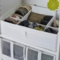 ราคา SKUBB สกุบบ์ กล่องแบ่งช่อง, ขาว, 44x34x11 ซม. (4914672976)