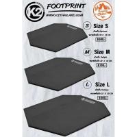ราคา แผ่นรองเต็นท์ K2 FootPrint กราวชีท รองพื้นเต็นท์ กันขาด เปื้อน ขนาดพอดีเต็นท์K2 (4351802878)