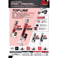 ราคา โช๊คอัพ YSS สำหรับ Vespa Sprint / Primavera นิว เวสป้า โหลด สูงสุด 4.5 ซม. รับประกันโรงงาน 1 ปี (24036164769)