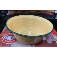 ราคา กะละมังเคลือบขนาด 16-26 cm ชามเคลือบ ชามสังกะสีเคลือบ กะละมังสังกะสีเคลือบ (7336722227)