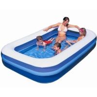 ราคา Swimming Paddling Pool สระน้ำ สระน้ำสำเร็จรูป สระว่ายน้ำ อ่างน้ำแบบครอบครัว 2เมตร 200x150x51cm. (1907916547)