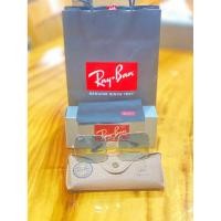 ราคา แว่นตาทรงเหลี่ยม Rayban มินิมอล ลักชู(Used)เหมาะทุกรูปหน้า Unisex ขนาด 54 มม. Made in Italy (26389326307)