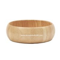 ราคา ชามไม้ยางพารากลม DIA 5.5”- 6" x H 2" l RUBBER WOOD ROUND BOWL DIA 6" x H 2" (7633828083)