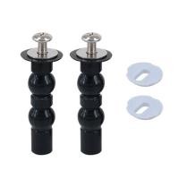 ราคา CUY 2x ห้องน้ําสําหรับที่นั่ง Fixing Screwbolts สองขยาย Universal ฝาชักโครกสกรูขยายฮาร์ดแวร์ Fix Accessor (47150128546)