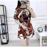 ราคา ชุดเซ็ท 2ชิ้น เสื้อ+กางเกง มี3สี มีไซร้ให้เลือก M,L,XL,XXL,3XLผ้านุ่มใส่สบายมากมีสองสีให้เสือก น่ารักๆ !!!ราคาสุดถูกมากๆ (10309371580)